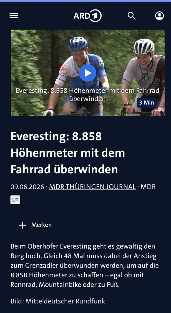 Everesting ARD Mediathek